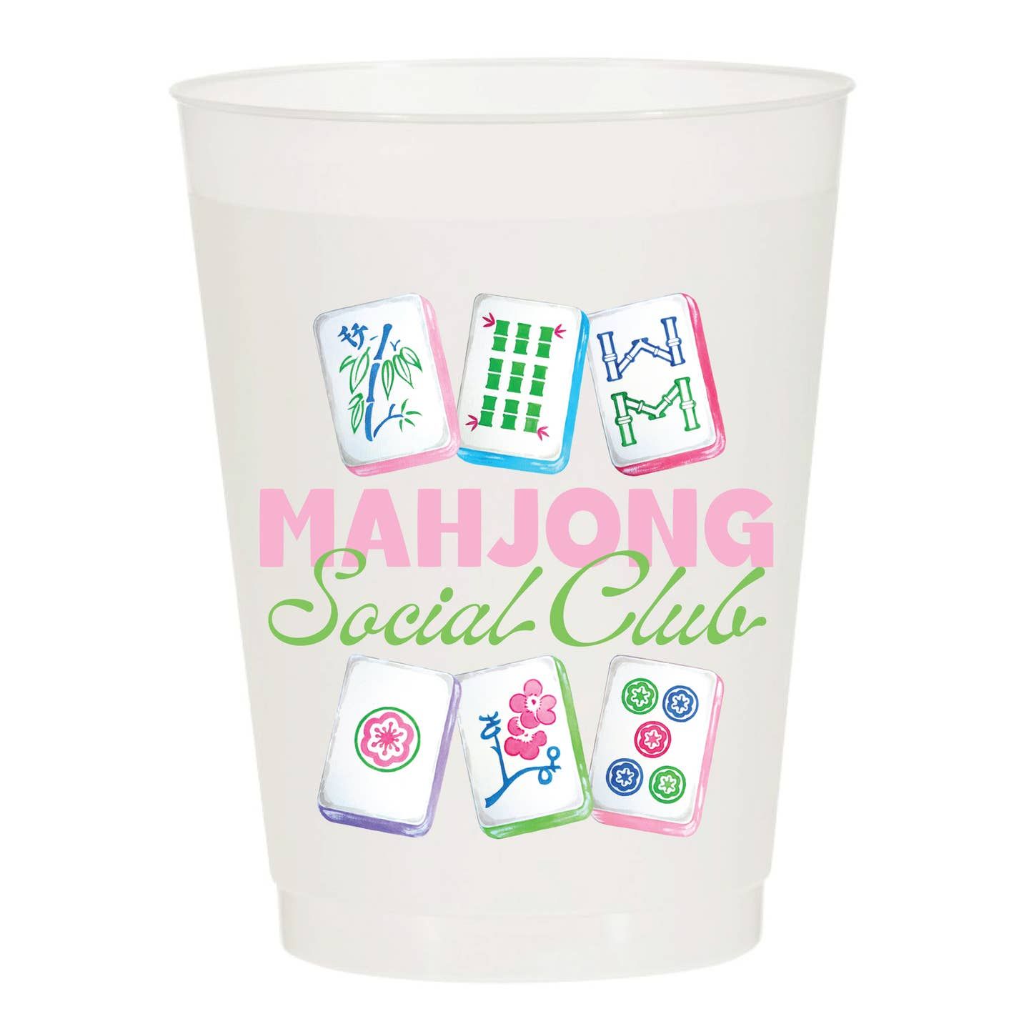 Frost Flex Cups - Mahjong Social Club