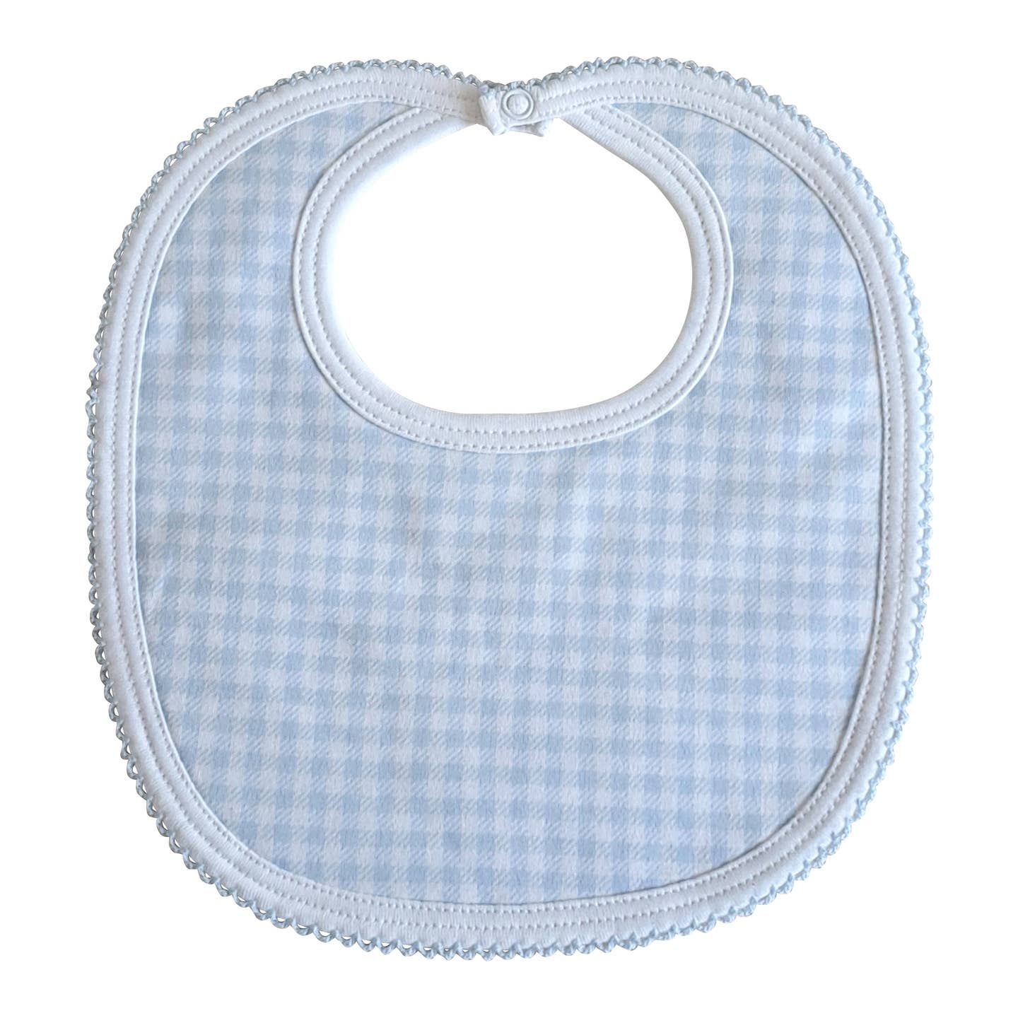 Baby Gingham Bib