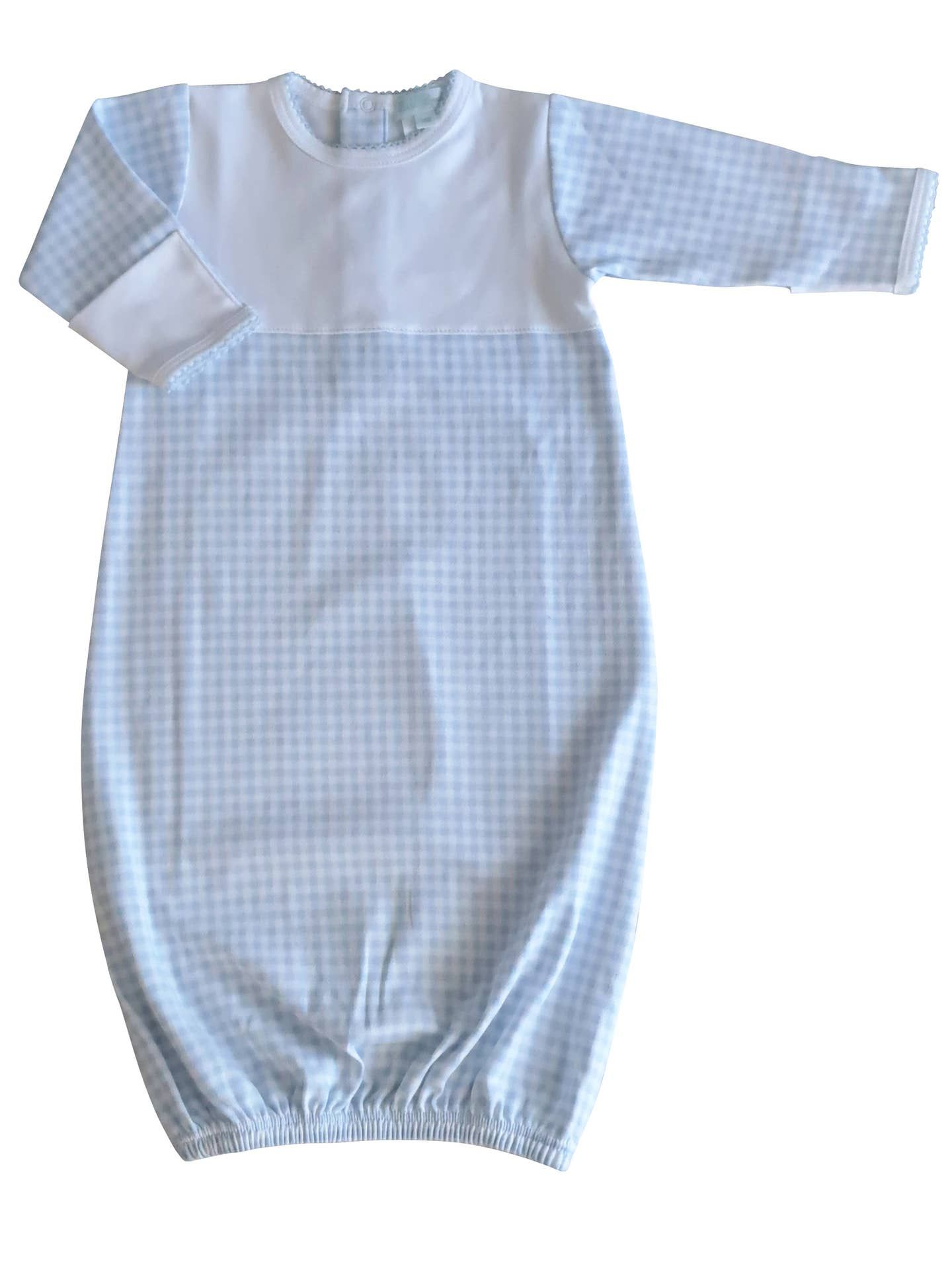 Baby Gingham Newborn Gown