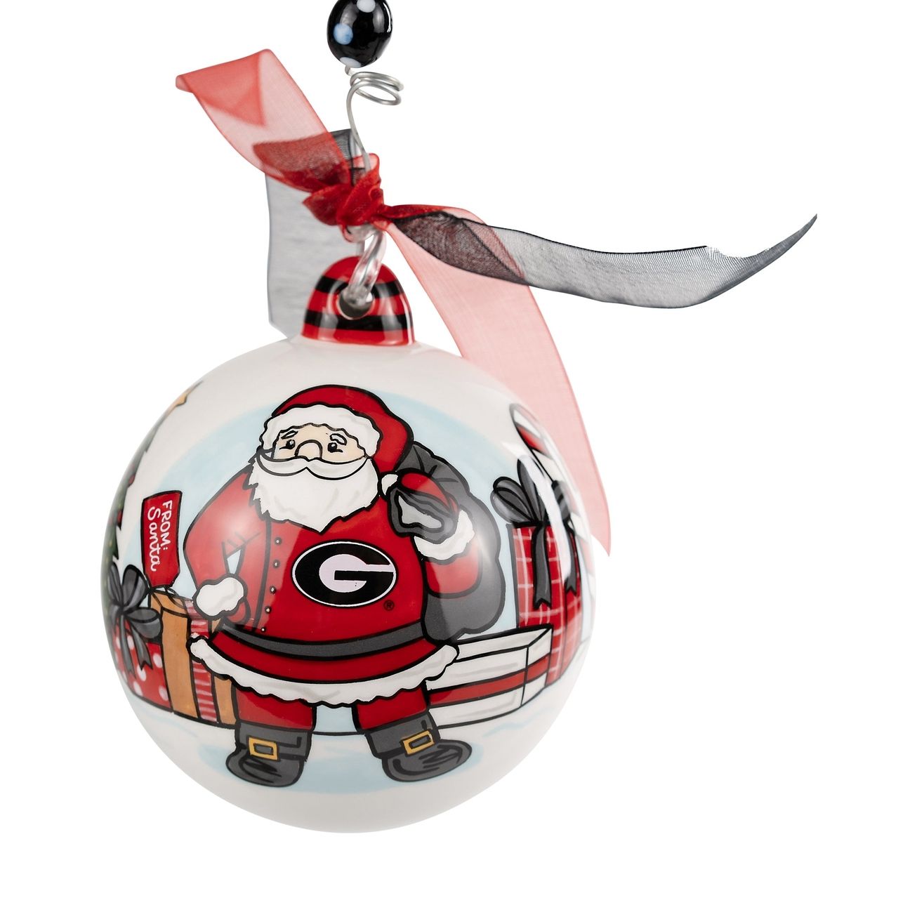 Ornament - Happy Holidays Dawgs
