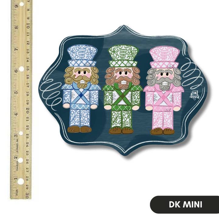 DK Designs Mini - Christmas Theme, DK Designs Mini - Christmas Theme: Nutcracker Trio