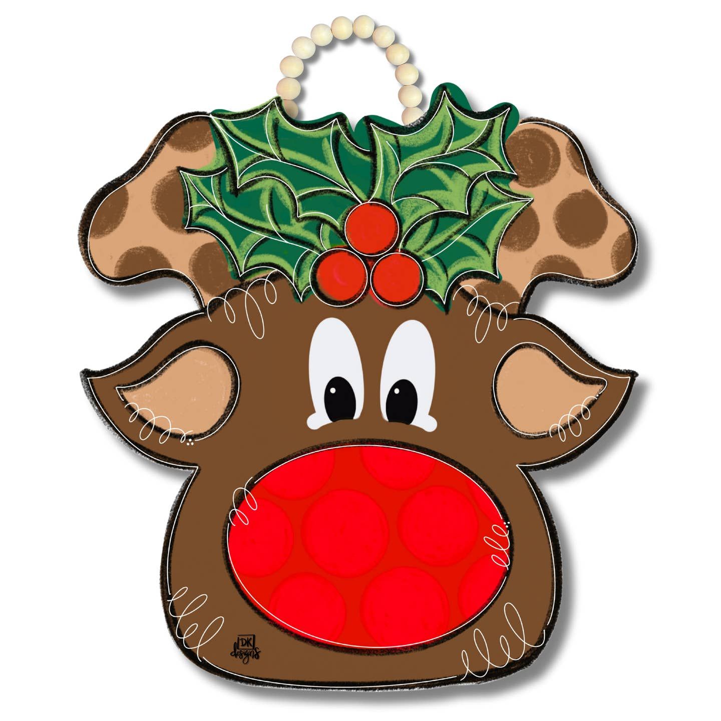 DK Designs Door Hanger - Christmas
