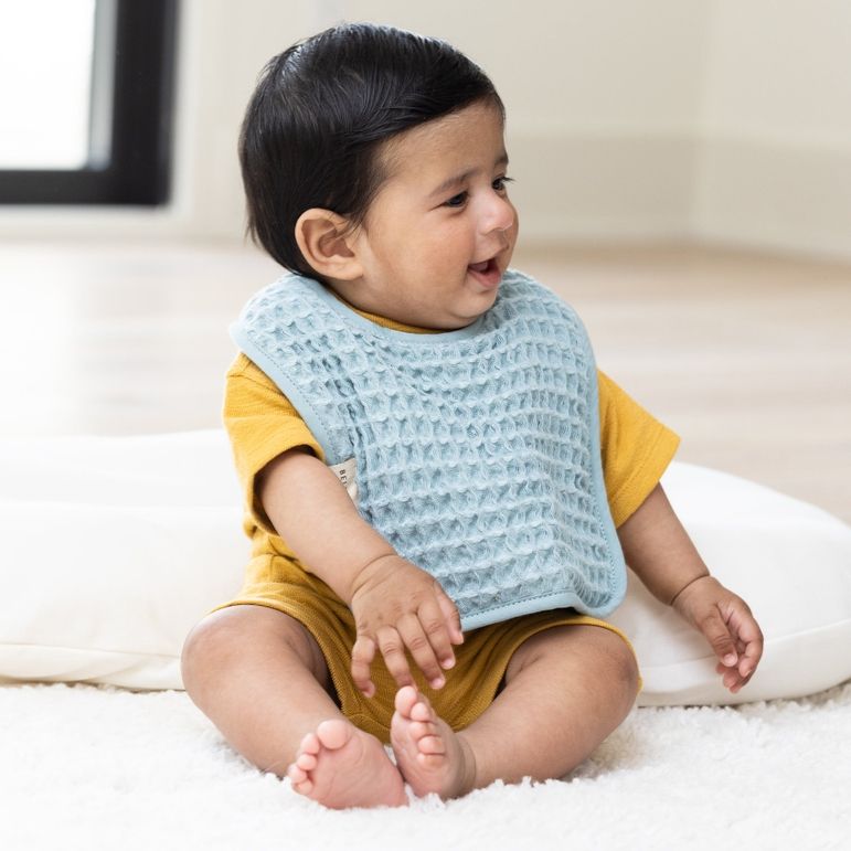 Waffle Weave Baby Bib