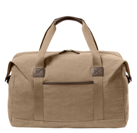 Cotton Canvas Washed Duffel
