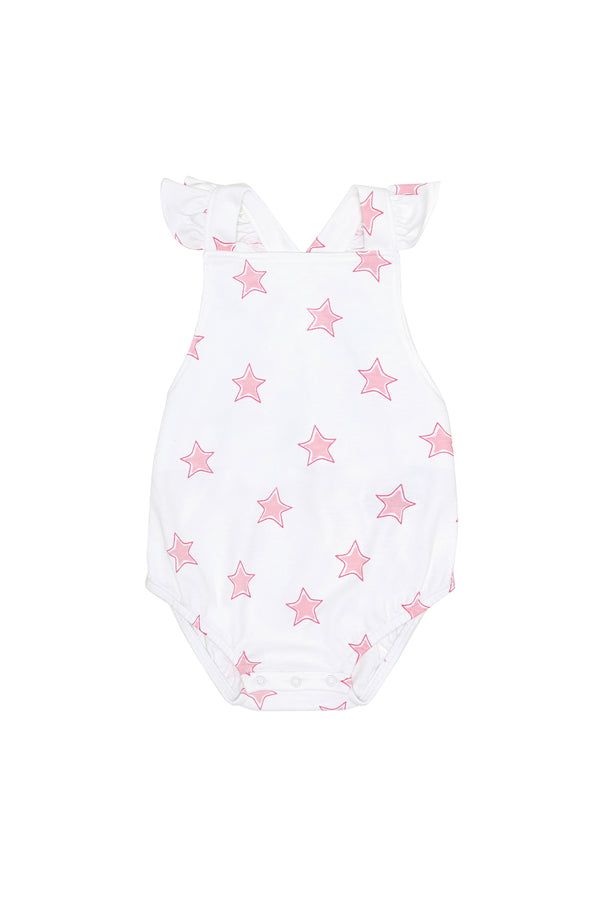 Nellapima Pink Stars Bubble, Stars Bubble Size: 6-9 Month