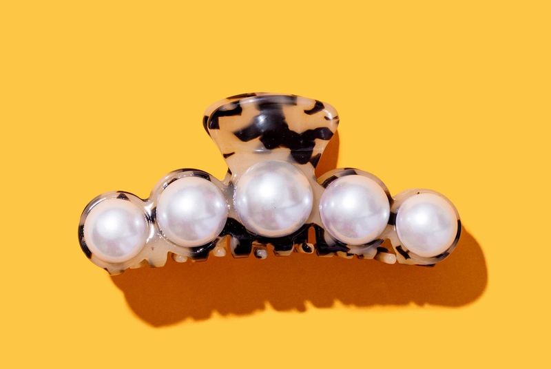 Claw Clip - Pearl Tortoise