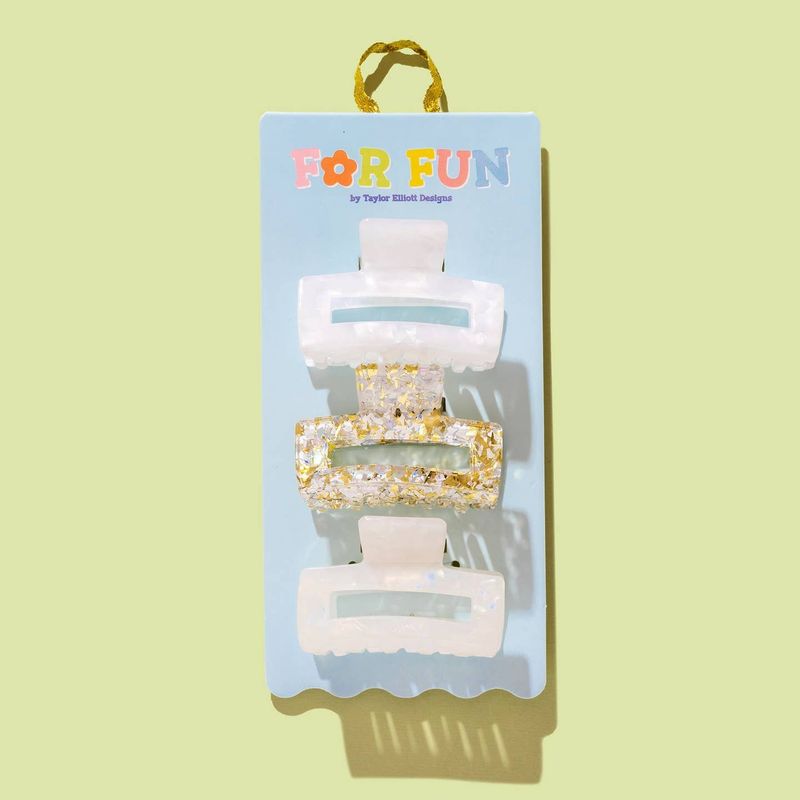 Claw Clip Set of Three