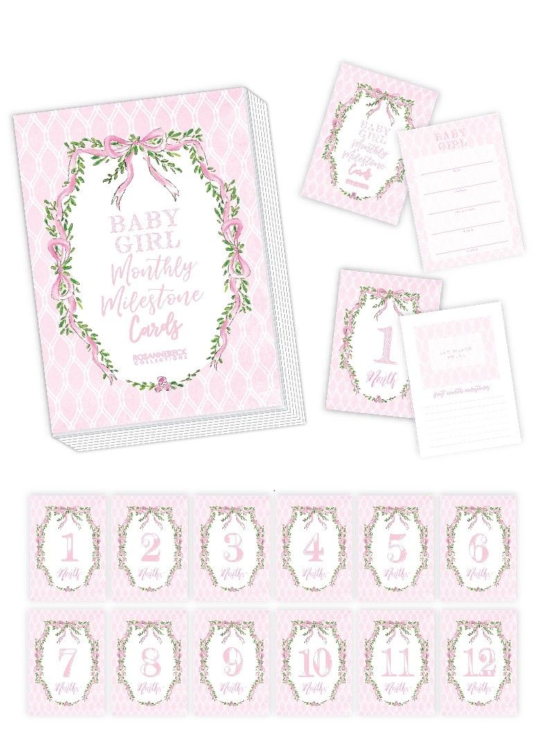 Baby Milestone Cards