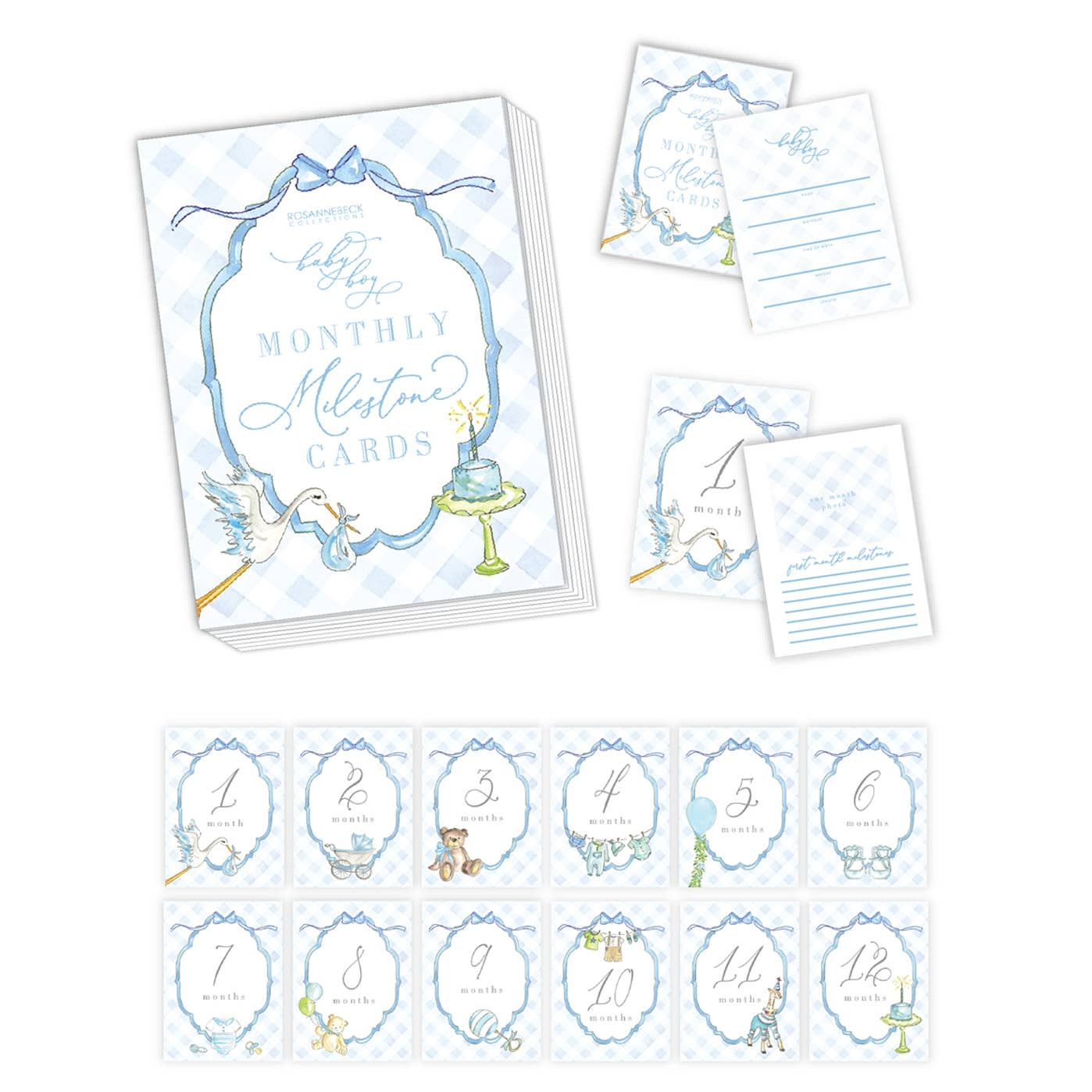 Baby Milestone Cards