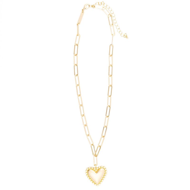 Necklace - Gold Chain with Heart