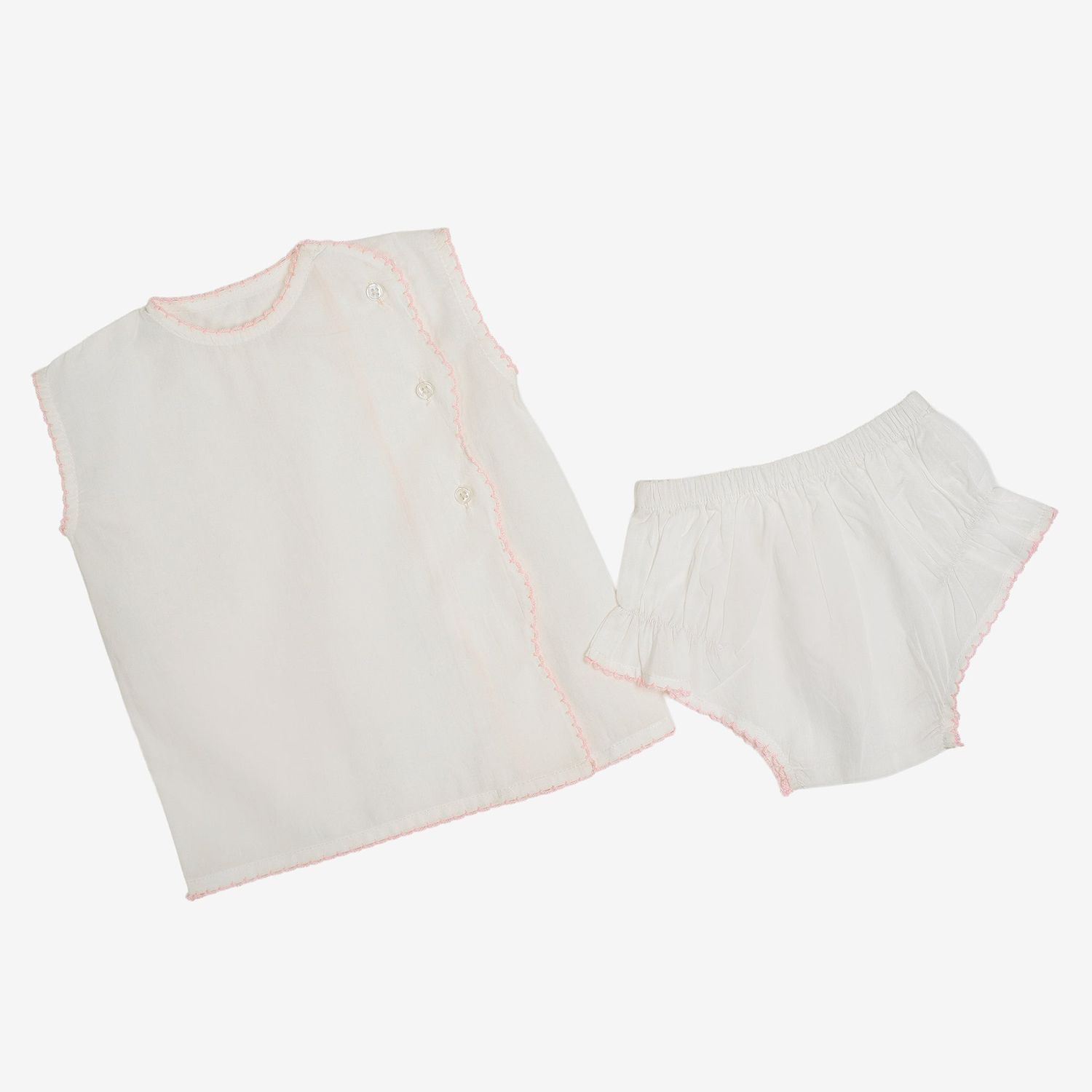 Lenora Baby Classic Diaper Set - Pink, Diaper Set Size: 0-3 Month