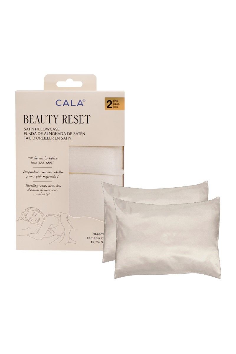 Satin Pillowcases - Set of 2, Pillowcase Color: Ivory