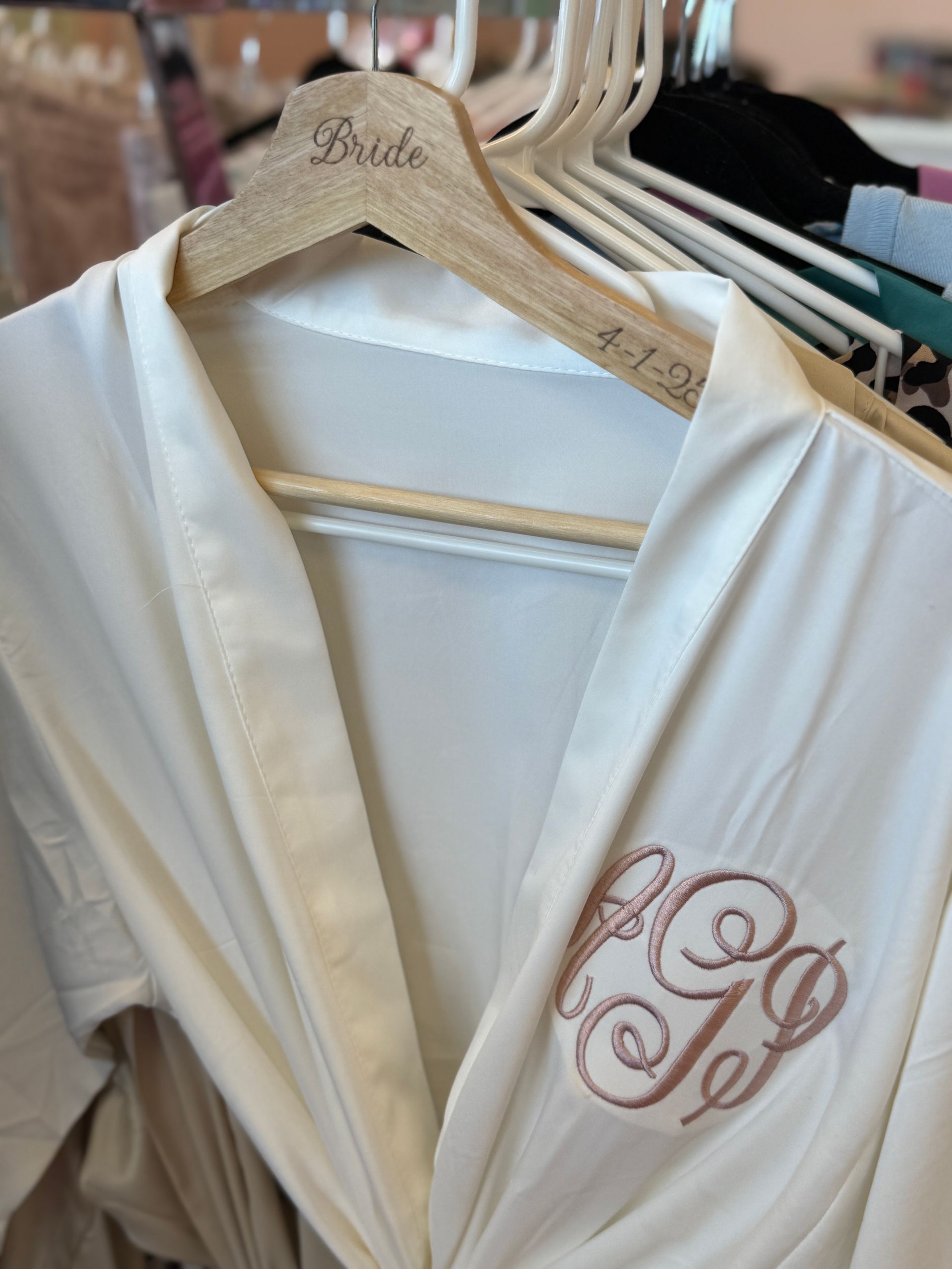 Wooden Wedding Hanger
