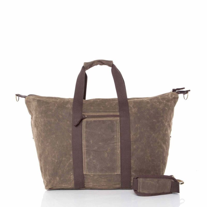 Waxed Canvas Voyager Weekender Waxed Canvas Voyager Weekender, Weekender Color: Olive