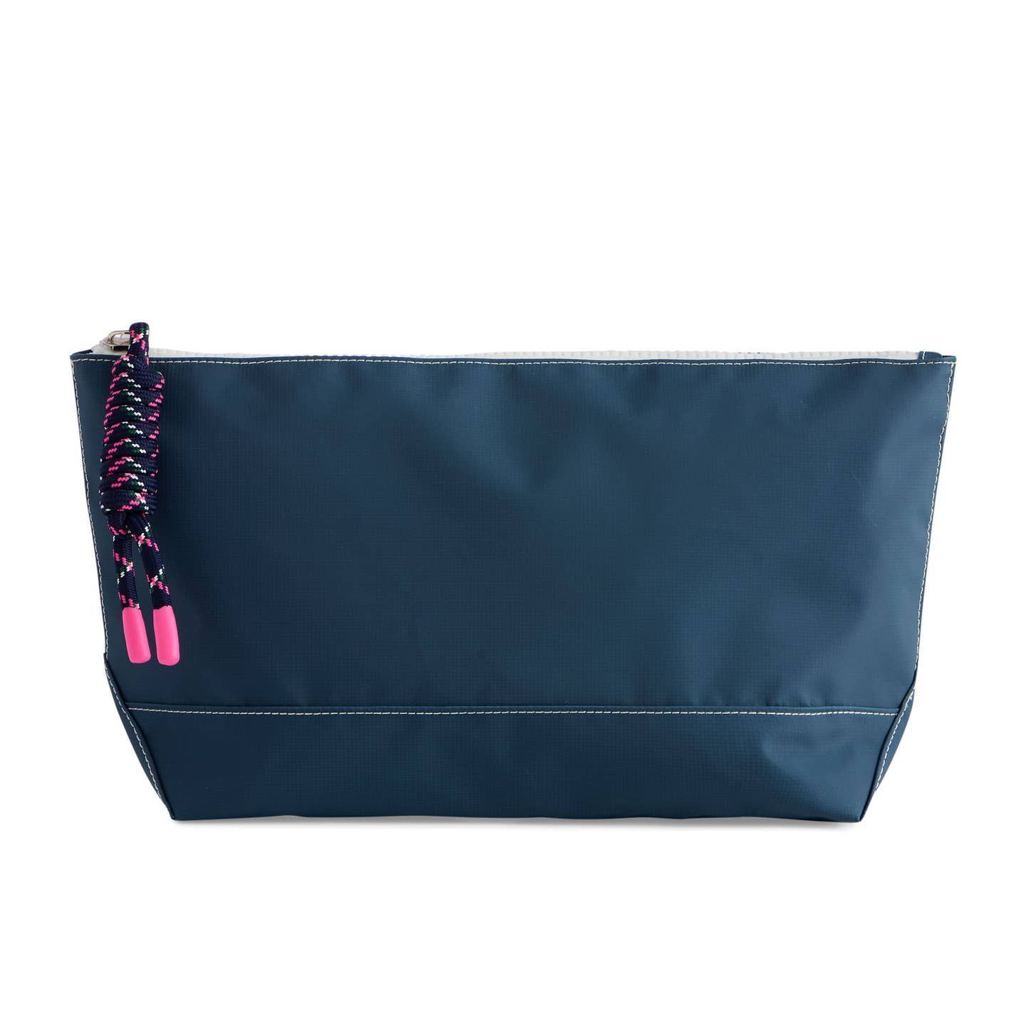 Shiraleah Water Resistant Pouch, Pouch Color: Navy/White