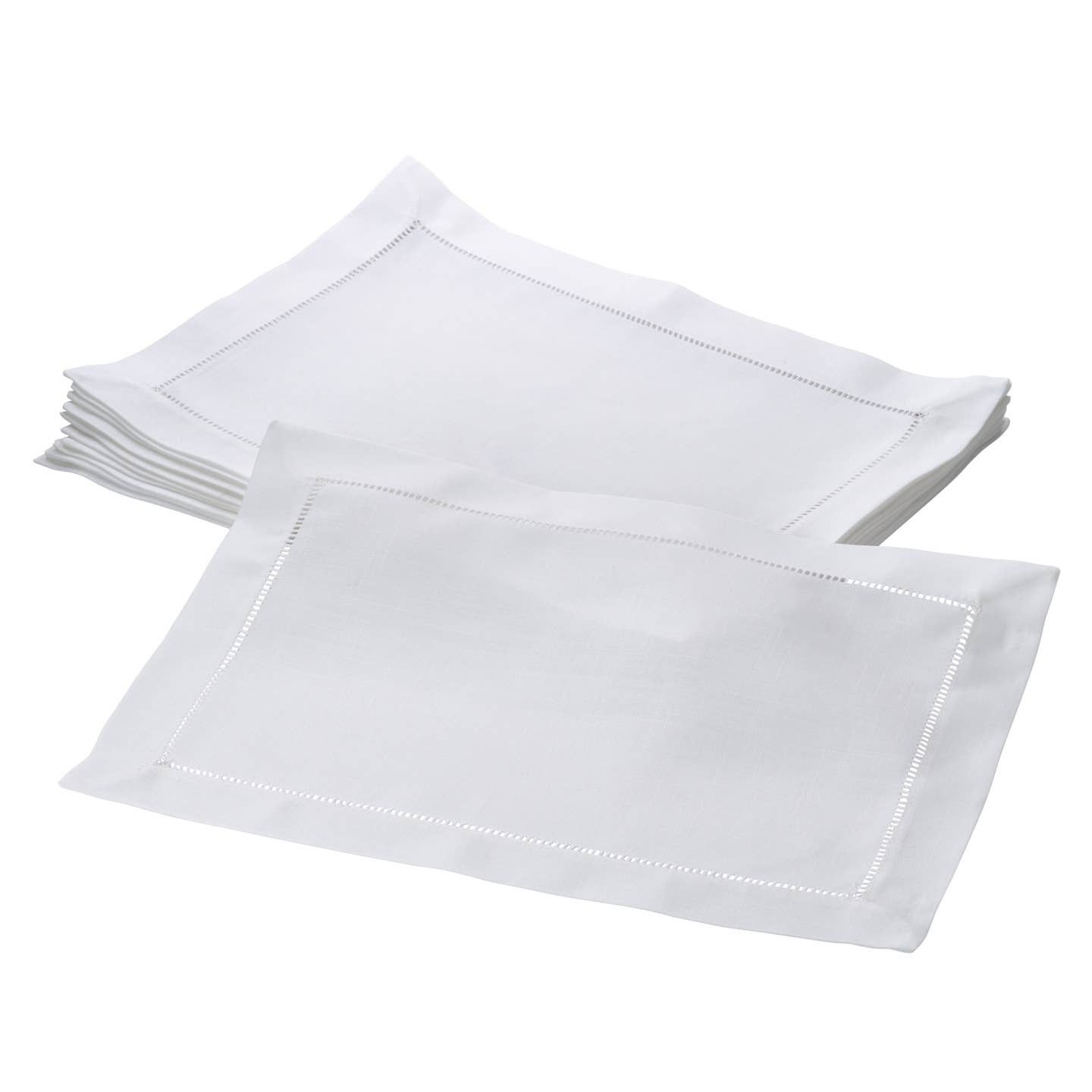 Hemstitch Placemat - White
