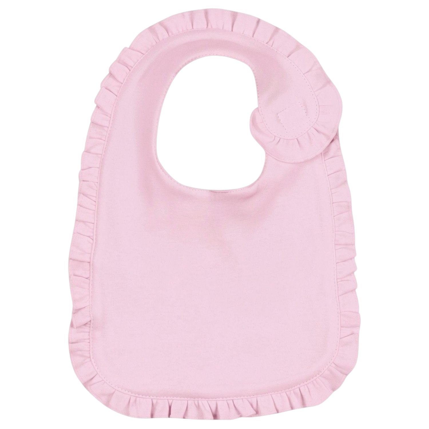 Cotton Baby Bib with Ruffle
