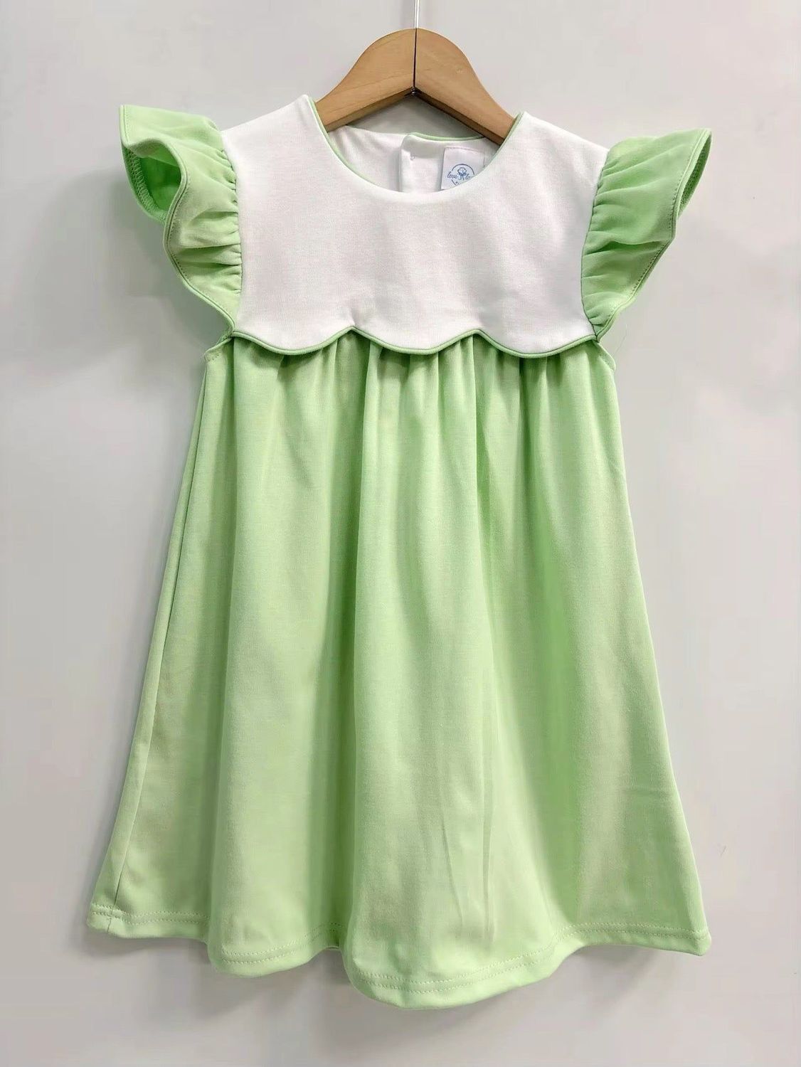 Piped Girls Dress