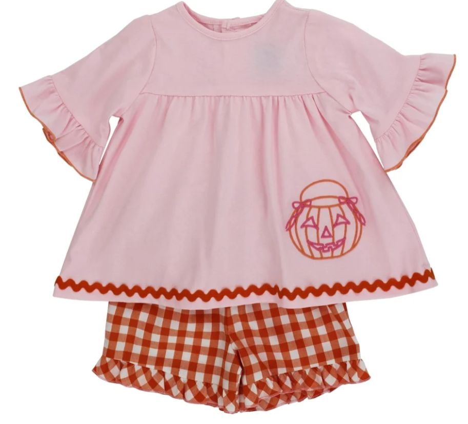 BB Jack-O-Lantern Short Set
