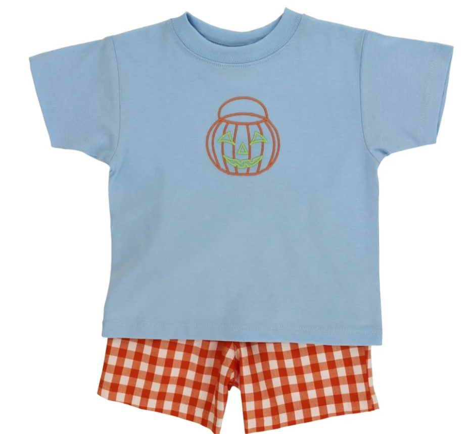 BB Jack-O-Lantern Short Set