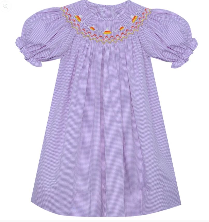 BB Purple Candy Corn Dress