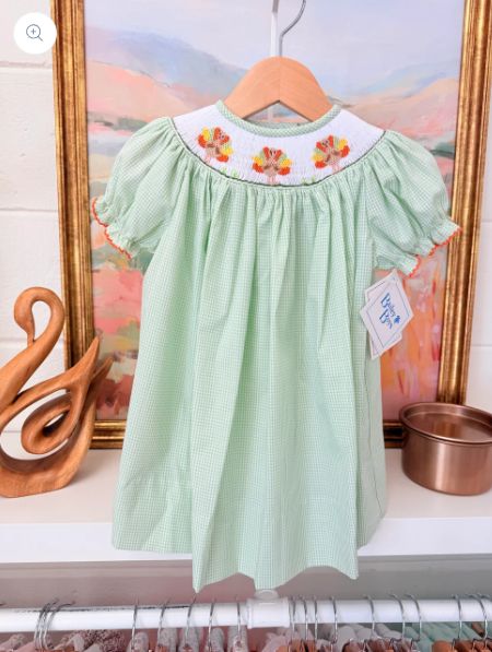 BB Green Turkey Trio Dress