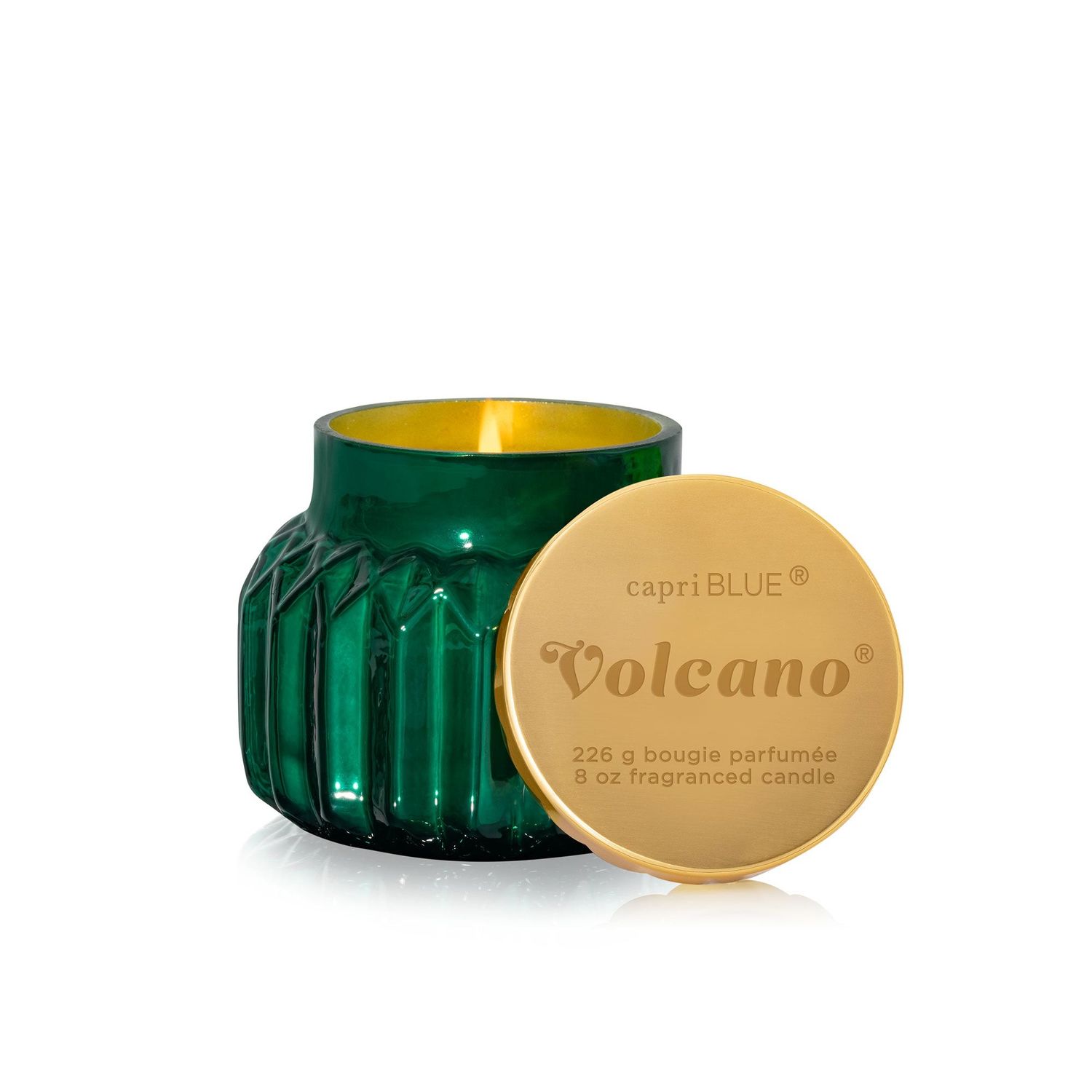 Candle - Royal Gem Green 8oz. Volcano