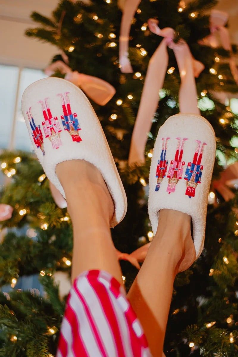 Christmas Slippers - Nutcracker Trio