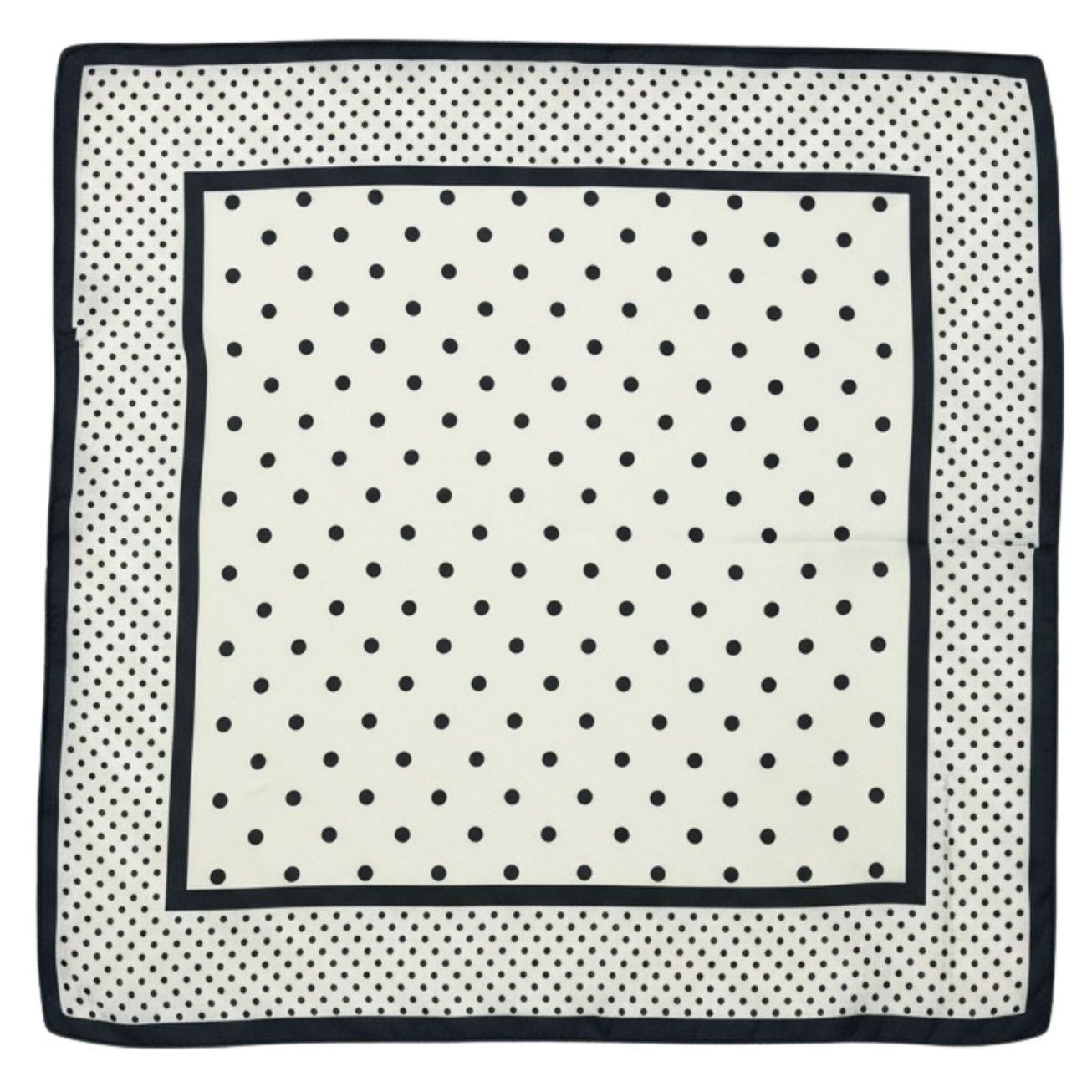 Patterned Satin Scarf