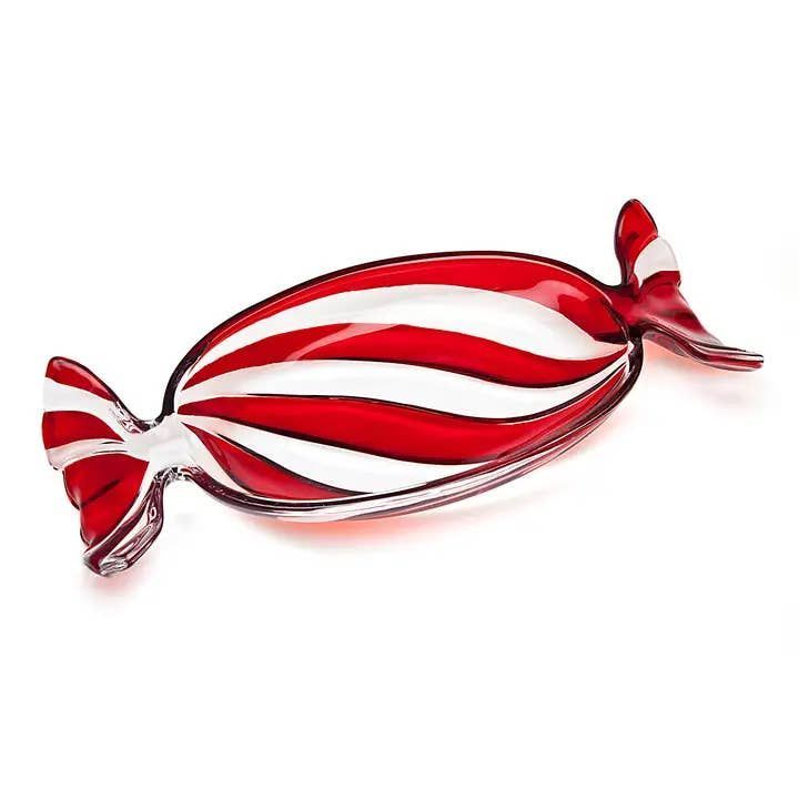 Christmas Peppermint Candy Dish Christmas Peppermint Candy Dish