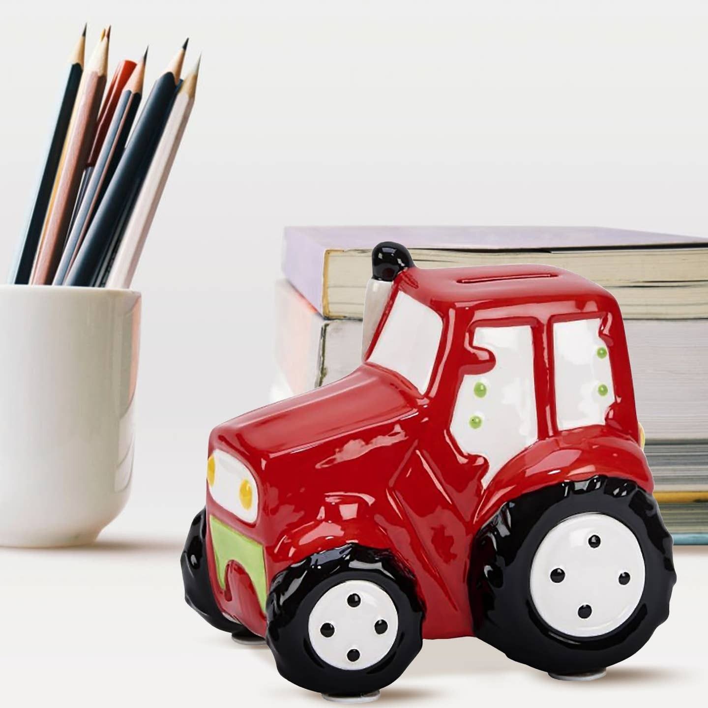 Piggy Bank - Red Tractor