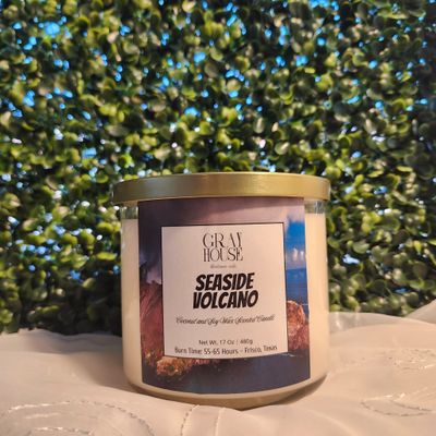 Seaside Volcano Candle
