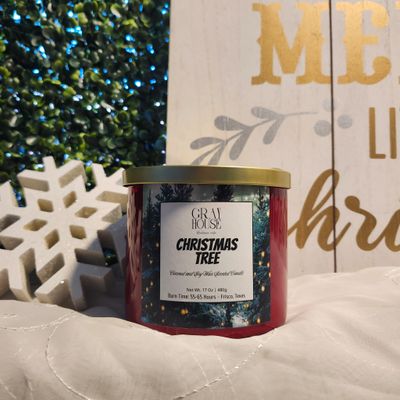 Christmas Tree Candle
