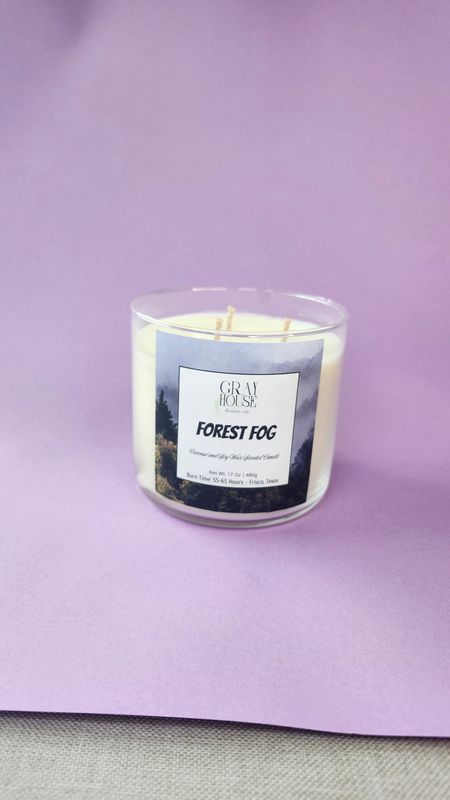 Forest Fog  3- Wick Candle