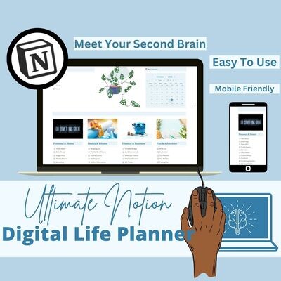 Notion Ultimate Digital Life Planner