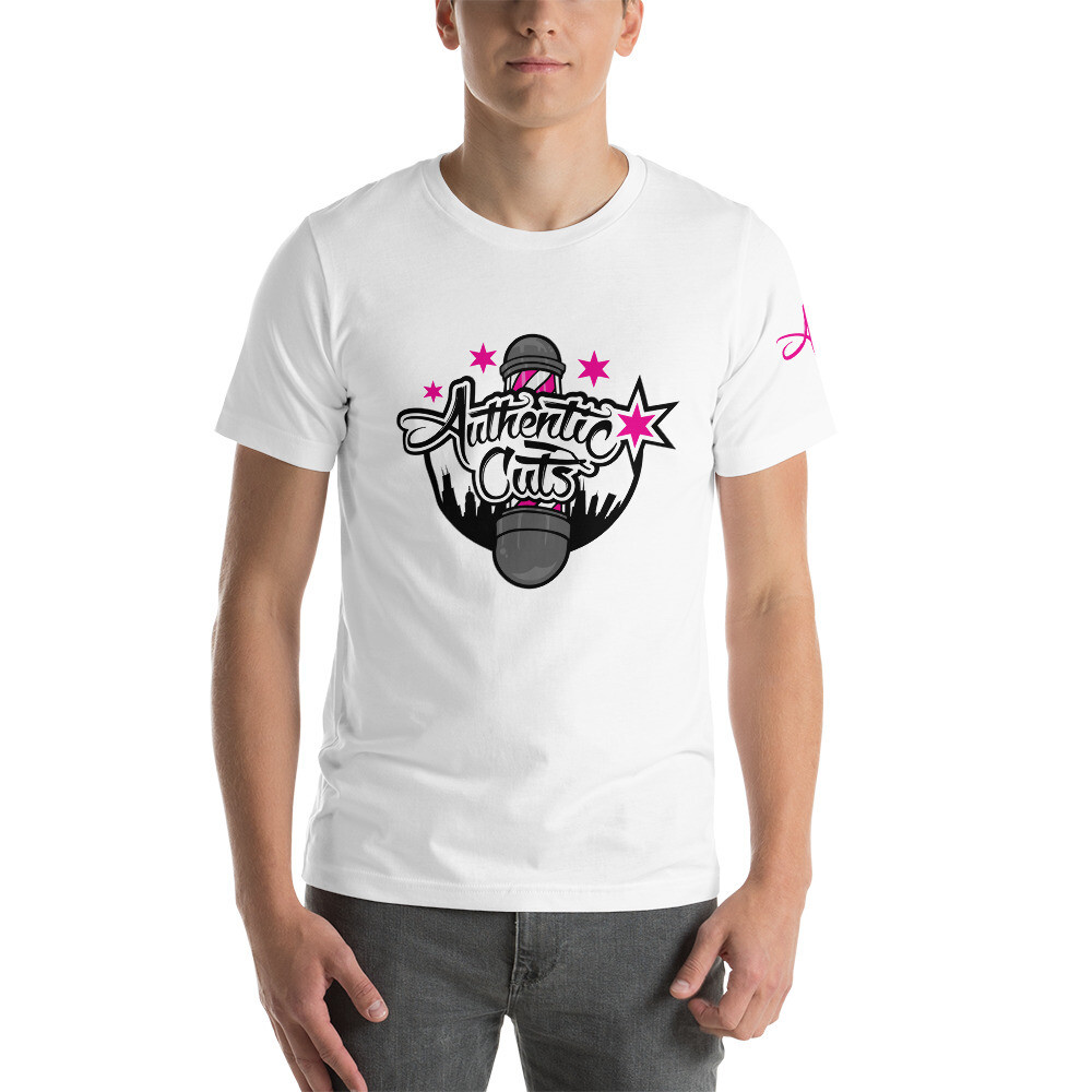Short-sleeve t-shirt (Pink Logo)