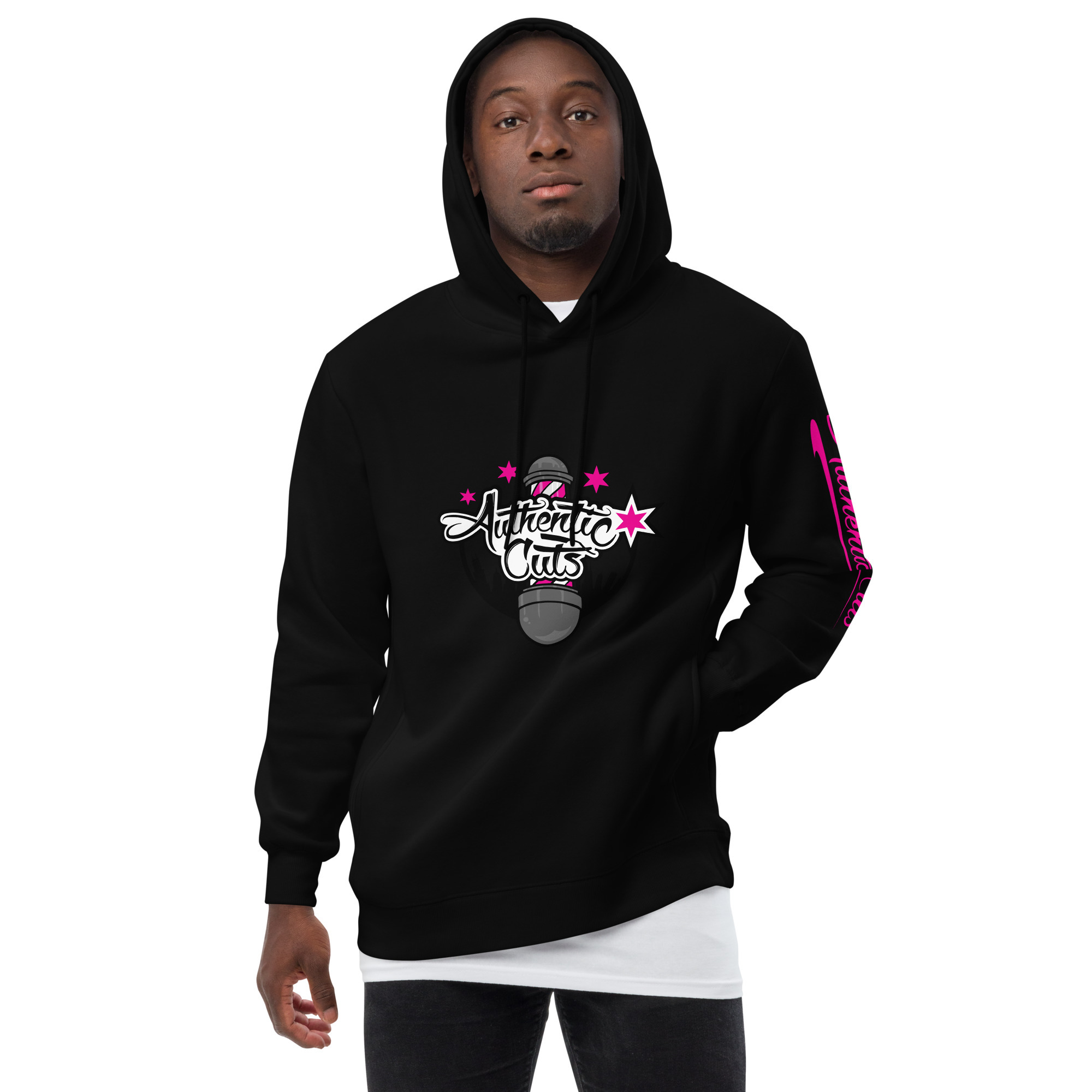 Authentic Cuts Hoodie (Pink)