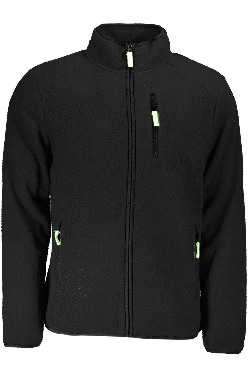 NORWAY 1963 FELPA CON ZIP UOMO NERO