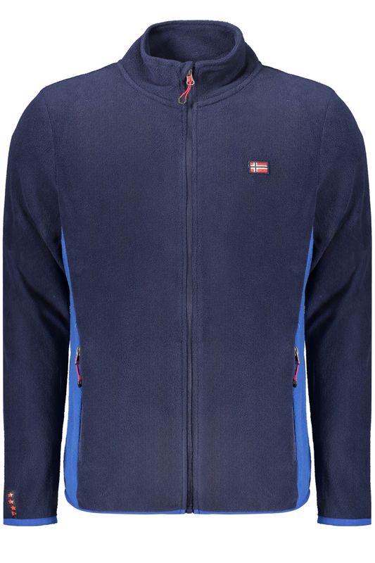 NORWAY 1963 FELPA CON ZIP UOMO BLU NORWAY 1963 FELPA CON ZIP UOMO BLU