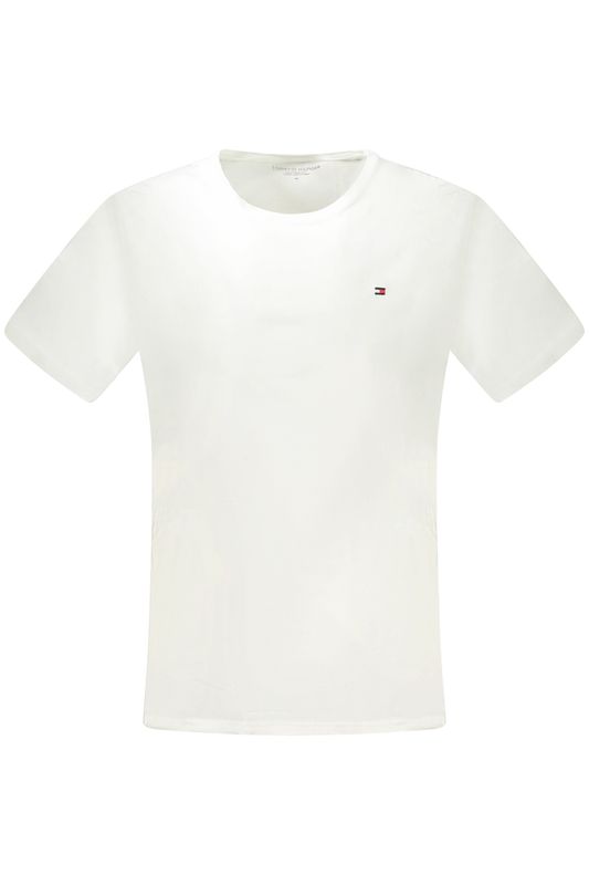 TOMMY HILFIGER T-SHIRT MANICHE CORTE UOMO BIANCO TOMMY HILFIGER T-SHIRT MANICHE CORTE UOMO BIANCO