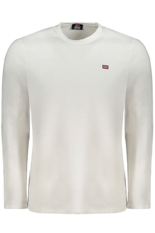 NORWAY 1963 T-SHIRT MANICHE LUNGHE UOMO BIANCO NORWAY 1963 T-SHIRT MANICHE LUNGHE UOMO BIANCO