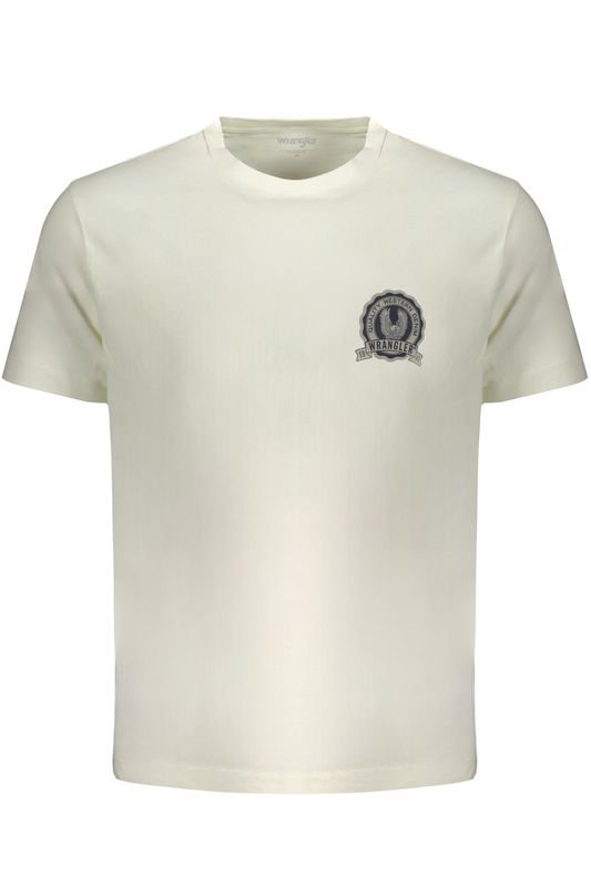 WRANGLER T-SHIRT MANICHE CORTE UOMO BIANCO WRANGLER T-SHIRT MANICHE CORTE UOMO BIANCO
