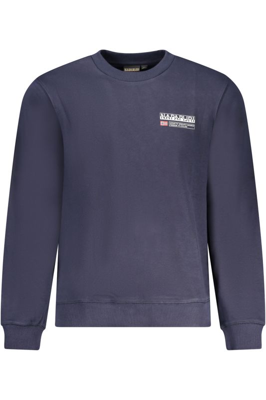 NAPAPIJRI FELPA SENZA ZIP UOMO BLU NAPAPIJRI FELPA SENZA ZIP UOMO BLU
