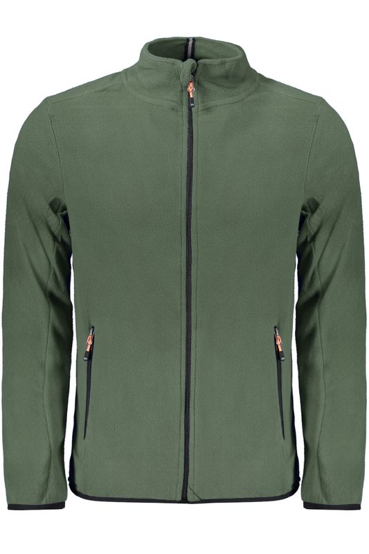 NORWAY 1963 FELPA CON ZIP UOMO VERDE NORWAY 1963 FELPA CON ZIP UOMO VERDE