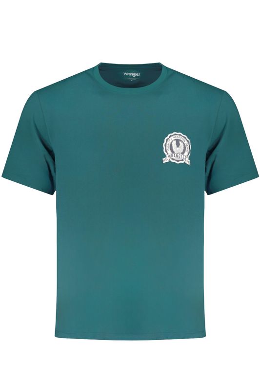 WRANGLER T-SHIRT MANICHE CORTE UOMO VERDE WRANGLER T-SHIRT MANICHE CORTE UOMO VERDE