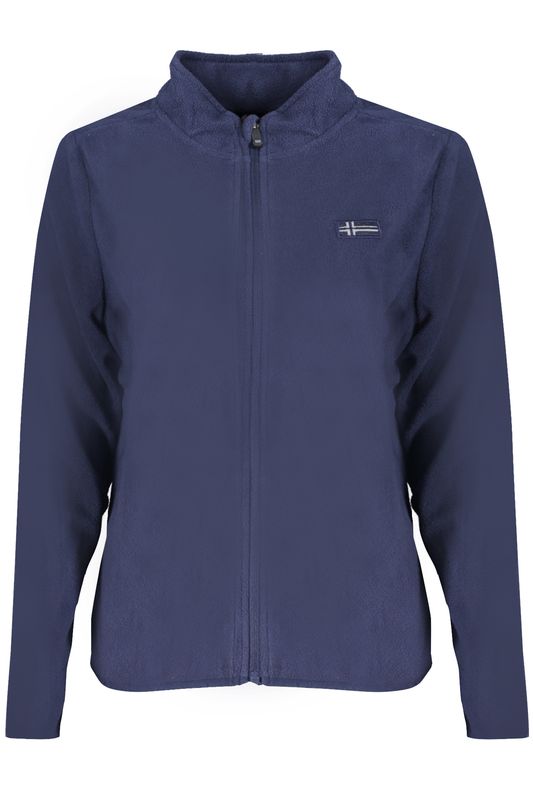 NORWAY 1963 FELPA CON ZIP DONNA BLU NORWAY 1963 FELPA CON ZIP DONNA BLU