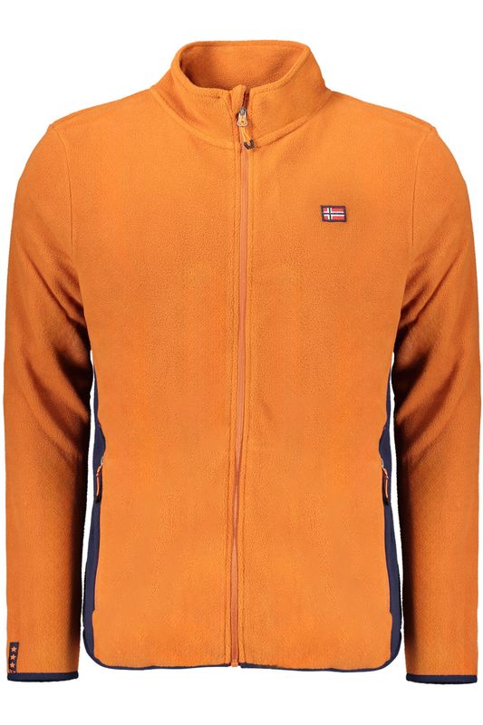 NORWAY 1963 FELPA CON ZIP UOMO MARRONE NORWAY 1963 FELPA CON ZIP UOMO MARRONE