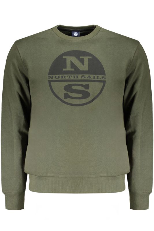 NORTH SAILS FELPA SENZA ZIP UOMO VERDE NORTH SAILS FELPA SENZA ZIP UOMO VERDE