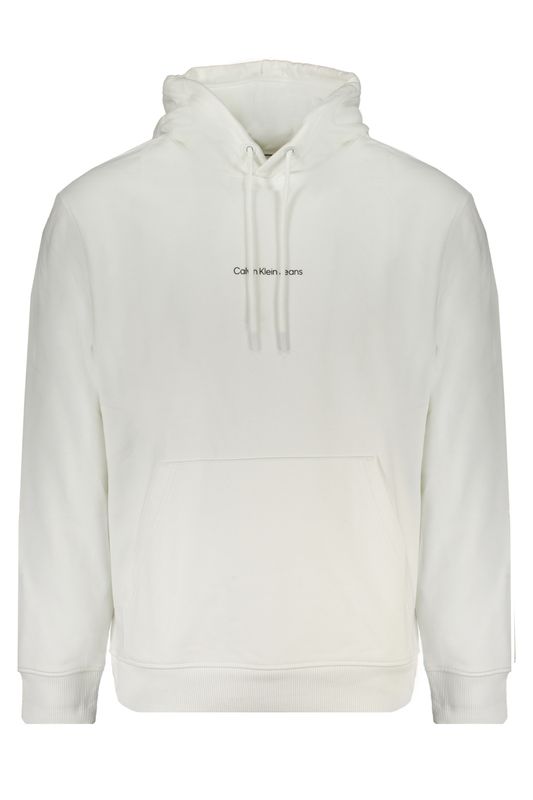 CALVIN KLEIN FELPA SENZA ZIP UOMO BIANCO CALVIN KLEIN FELPA SENZA ZIP UOMO BIANCO