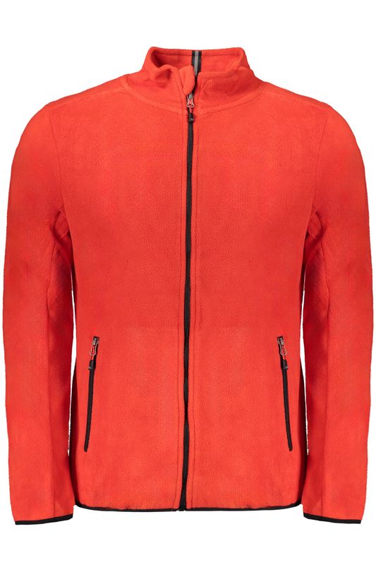 NORWAY 1963 FELPA CON ZIP UOMO ROSSO NORWAY 1963 FELPA CON ZIP UOMO ROSSO